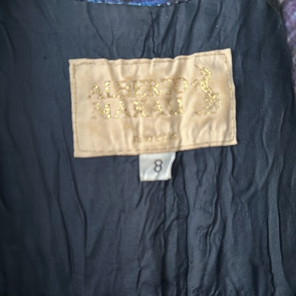 Alberto Makali Animal Print Blazer Size 8 - Picture 2 of 3